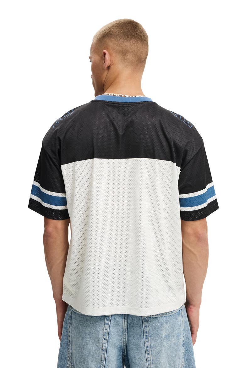 Men's Football Jersey, Alternate, color, True Navy  Ecru 22