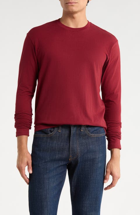 Classic Long Sleeve Crewneck T-Shirt