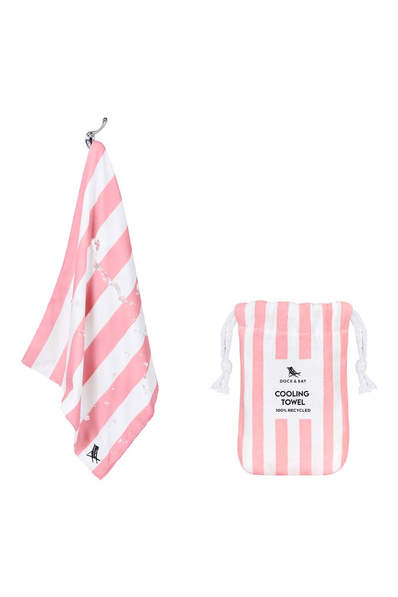 Cooling Towel, Alternate, color, MALIBU PINK