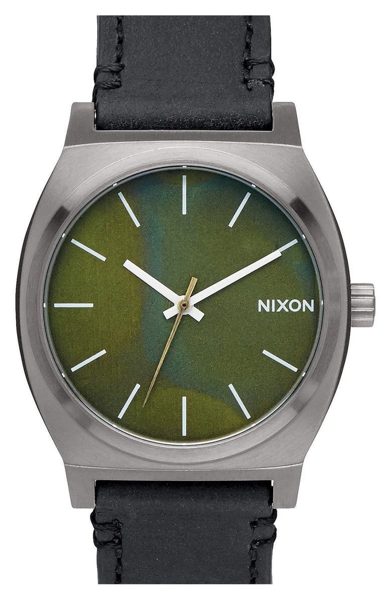 Nixon 'The Time Teller' Bracelet Watch, 37mm, Main, color,