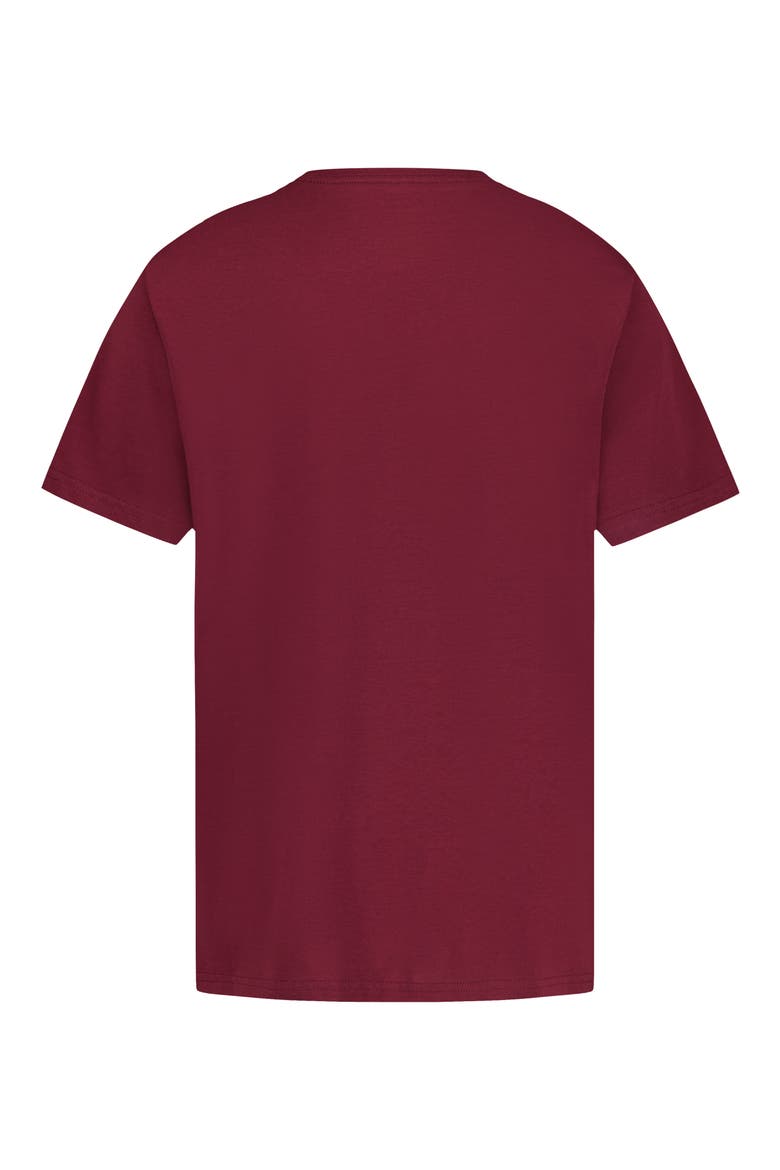 Kids' Graphic Cotton T-Shirt, Alternate, color, ZINFANDEL