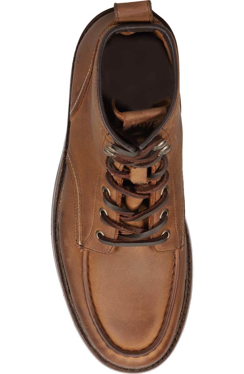 Frye Hudson Lace-Up Work Boot, Alternate, color, Tan Tan