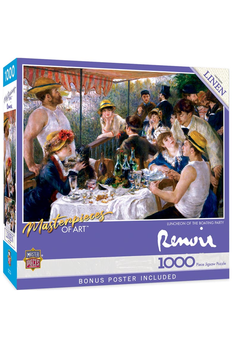 Luncheon of Boating Party 1000pc Puzzle, Main, color, Multicolor