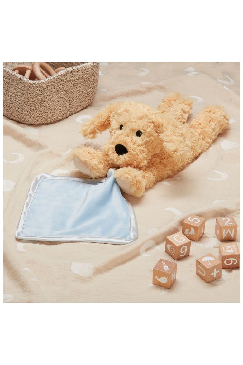 Dog Blanket Plush Toy, Alternate, color, Gold