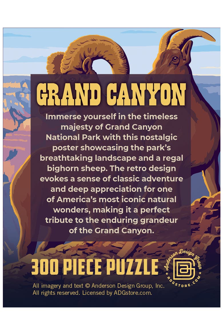 Grand Canyon National Park 300pc Puzzle, Alternate, color, Multicolor
