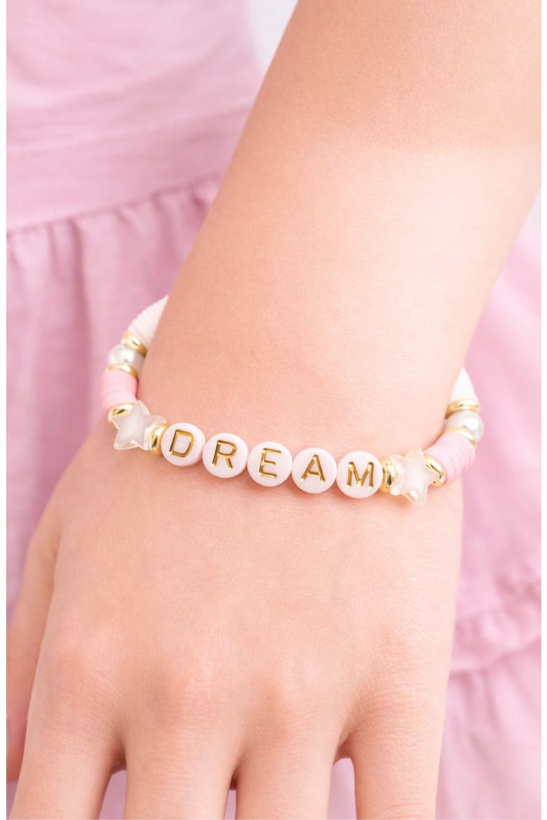 Dream Bracelet, Alternate, color, Pink/White/Blue