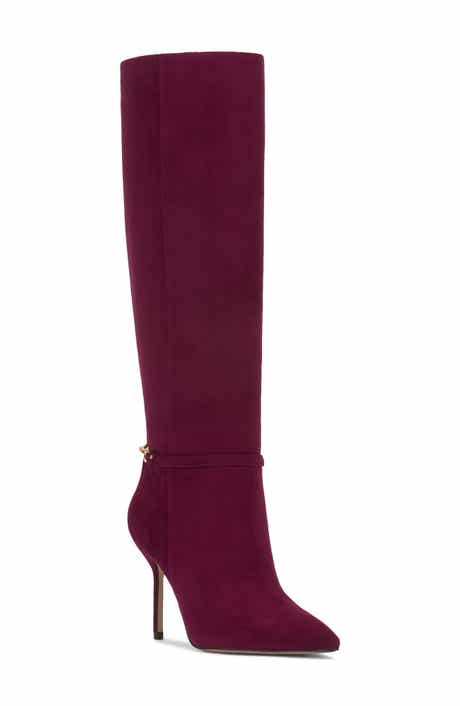 Mirtha Pointed Toe Knee High Boot