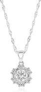 Donatello Gian Sterling Silver Moissanite Necklace