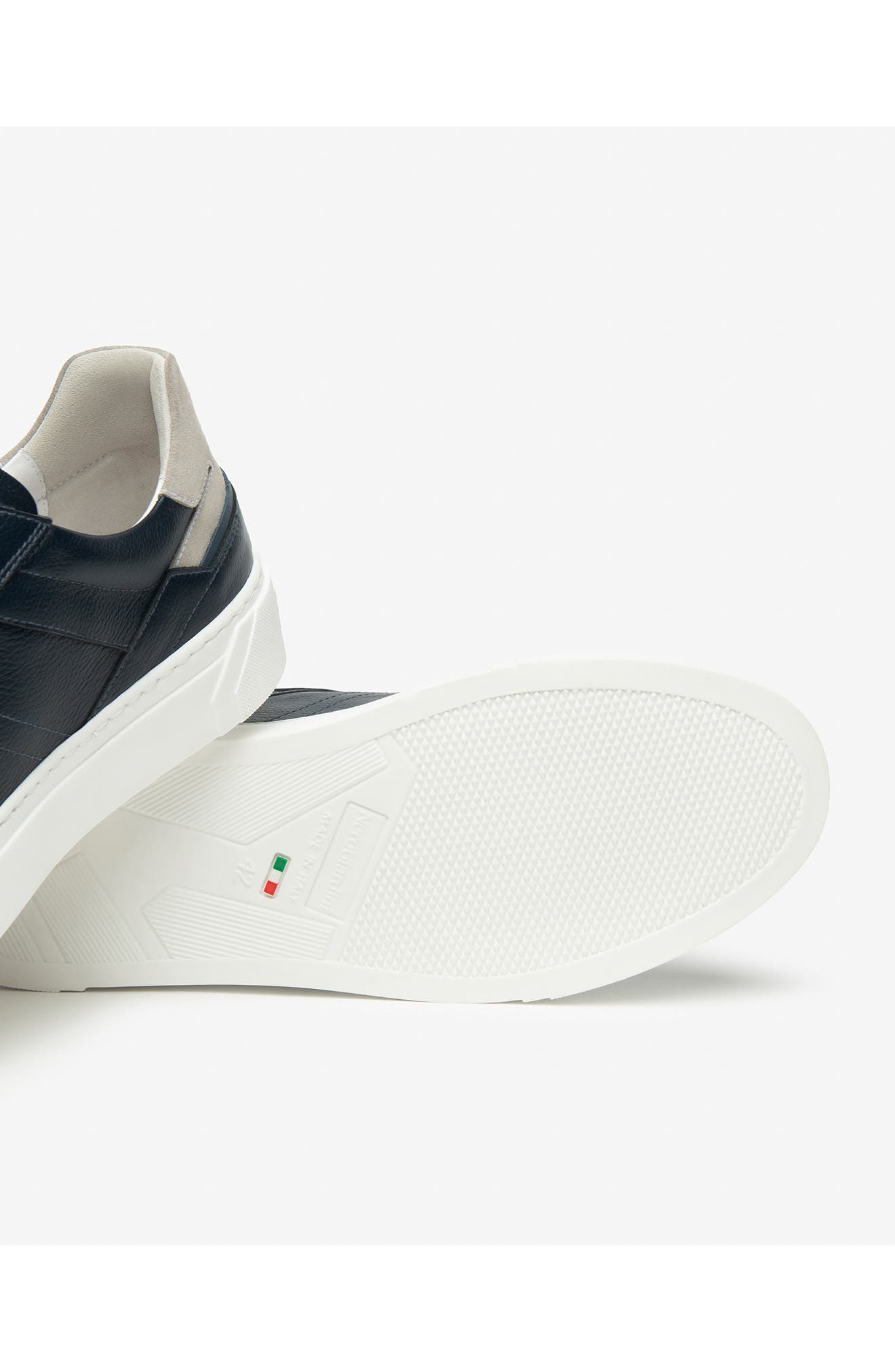 NeroGiardini Low Top Side Zip Sneaker, Alternate, color, 