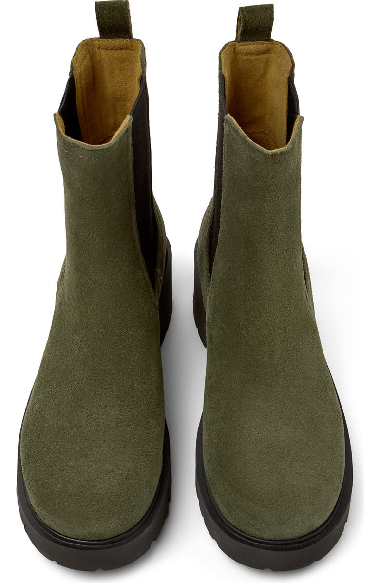 Camper Milah Chelsea Boot, Alternate, color, Dark Green