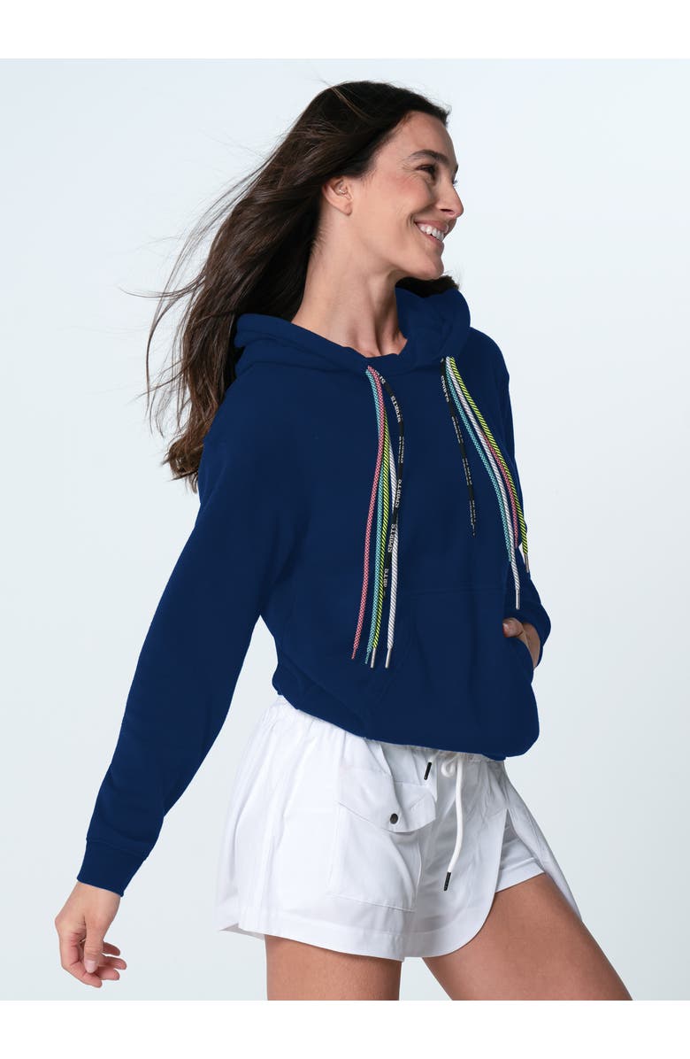Lucky in Love Chroma Cord Hoodie, Alternate, color, Navy