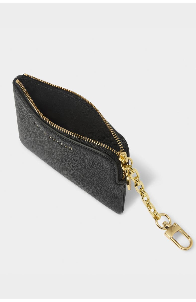 Katie Loxton Tilly Keychain Purse, Alternate, color, Black