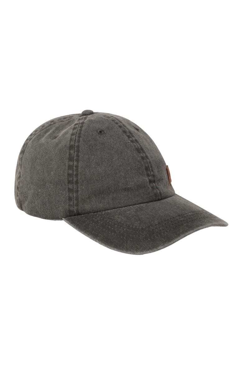 Atlas Logo Natural Baseball Cap, Alternate, color, Charcoal