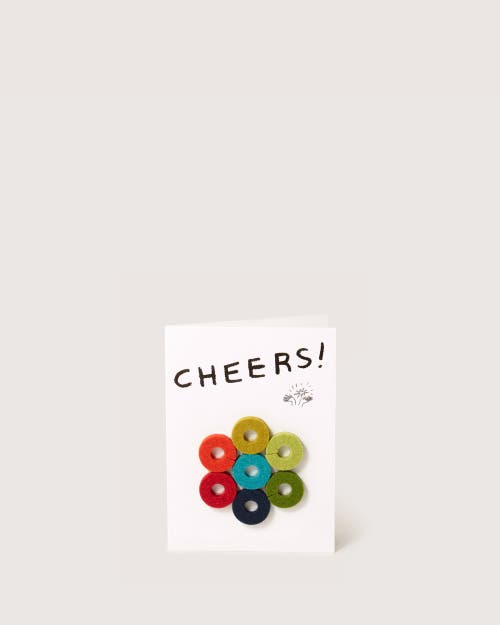 Graf & Lantz Graf Lantz Wine-ote's Merino Wool Wine Markers In Cheers