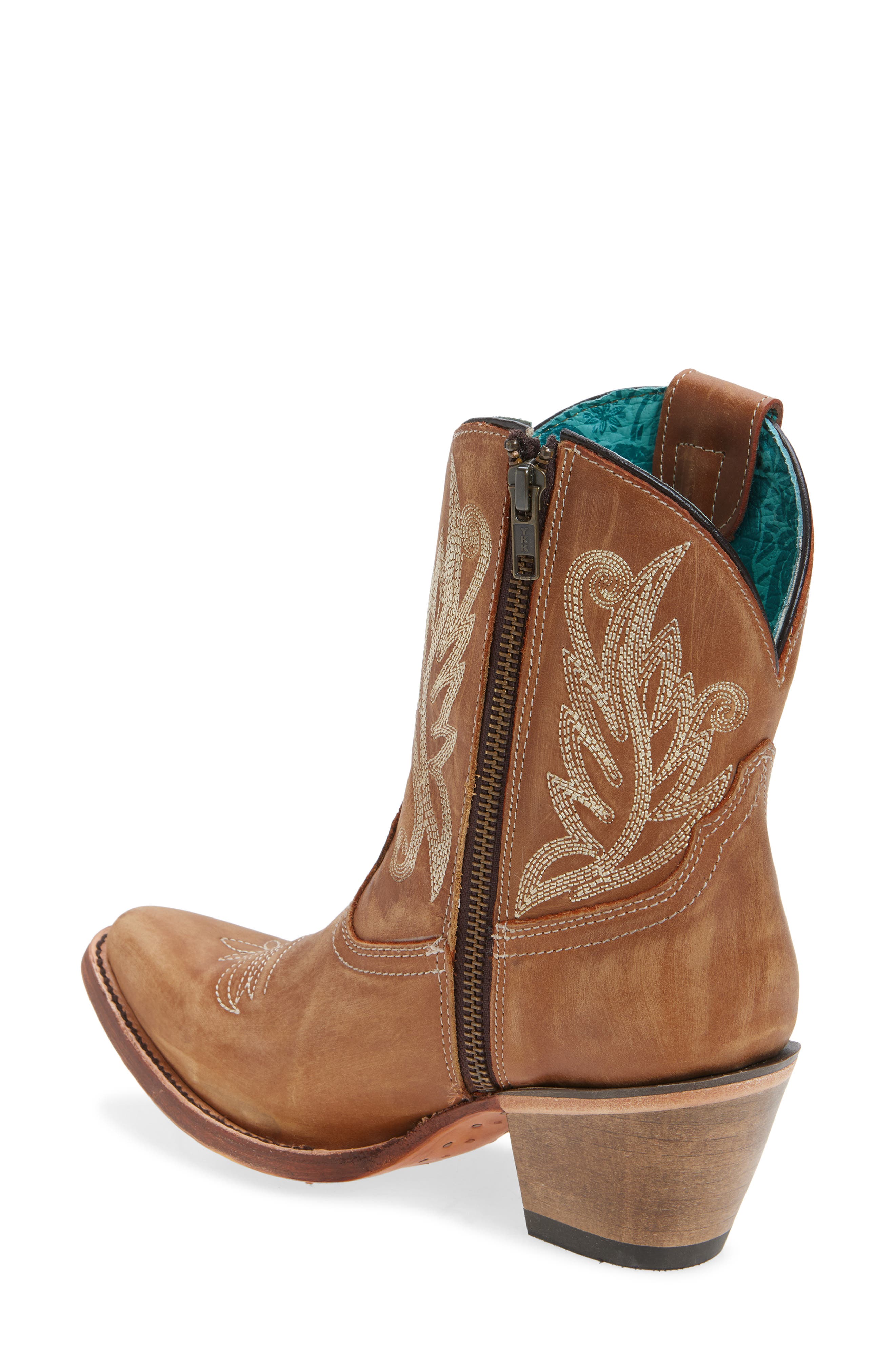 CORRAL Embroidered Western Boot, Alternate, color, Golden