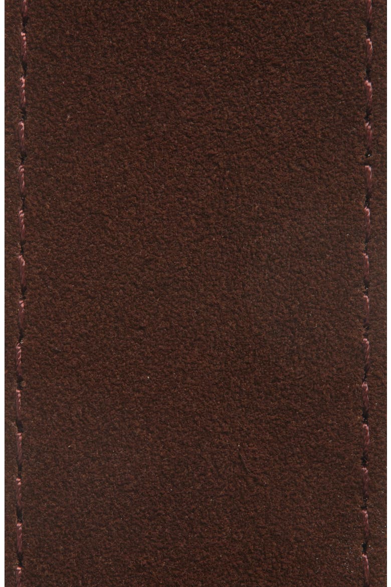 Easton Suede Belt, Alternate, color, BROWN