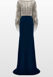 Jenny Packham Wanderlust Embellished-Details Maxi Dress