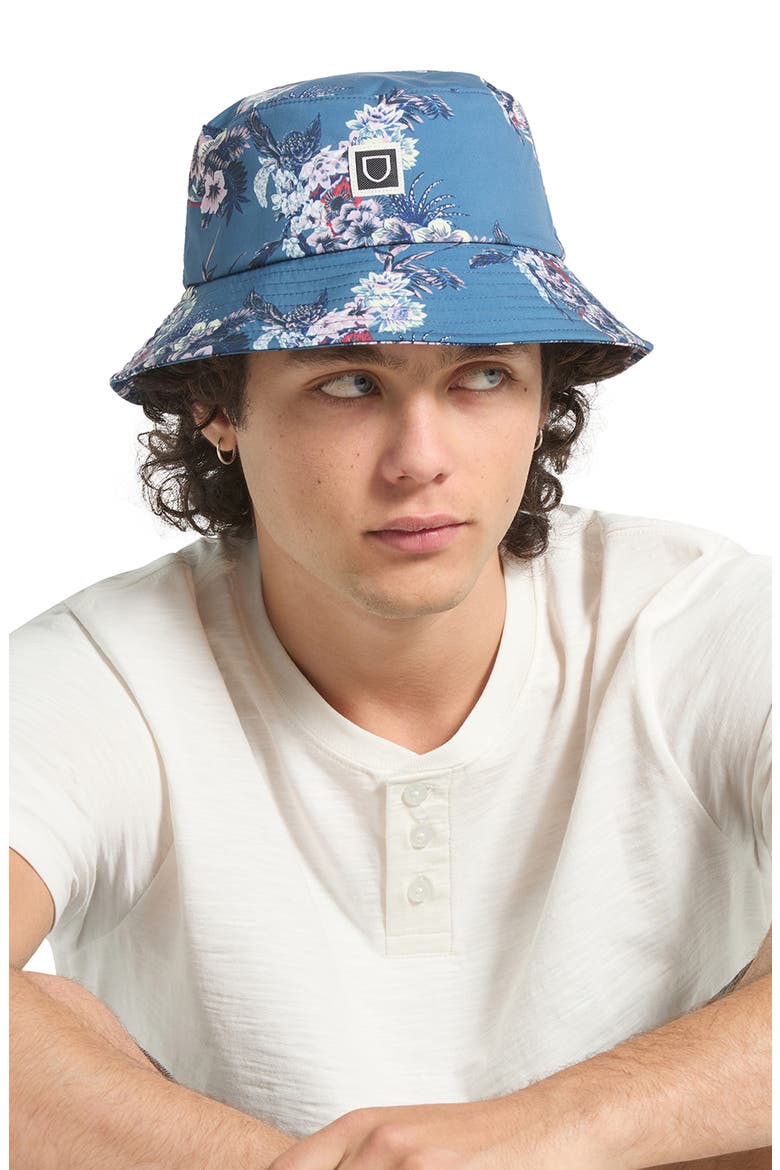 Eldon Packable Bucket Hat, Alternate, color, MIDNIGHT BLUE