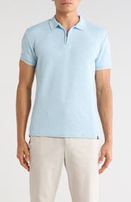T.R. PREMIUM Textured Short Sleeve Polo