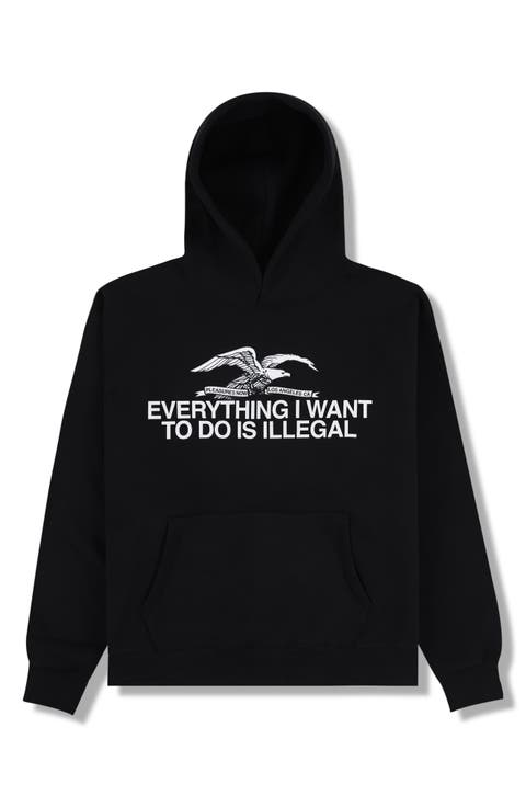 Illegal Graphic Hoodie