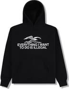PLEASURES Illegal Graphic Hoodie