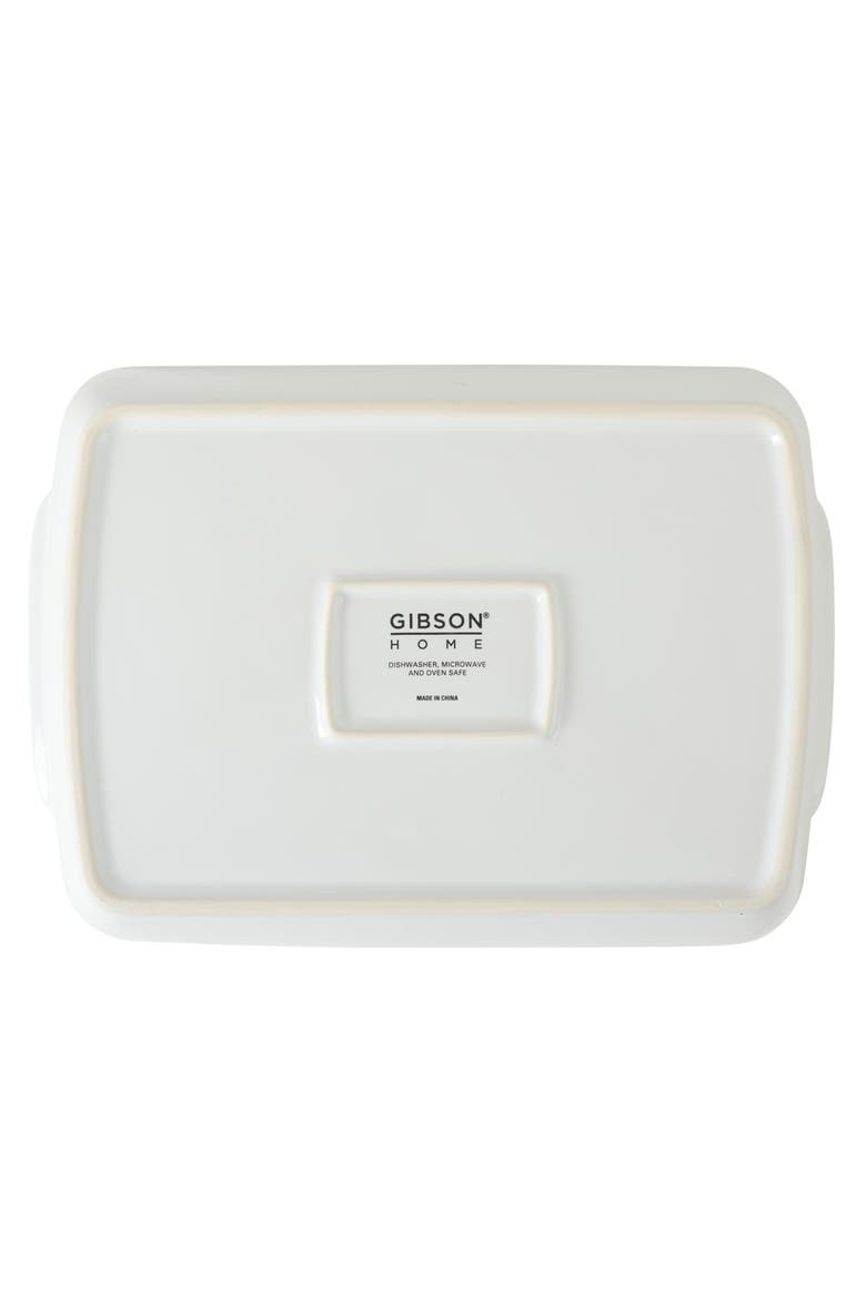 Gracious Dining Covered Stoneware Baking Dish, Alternate, color, White