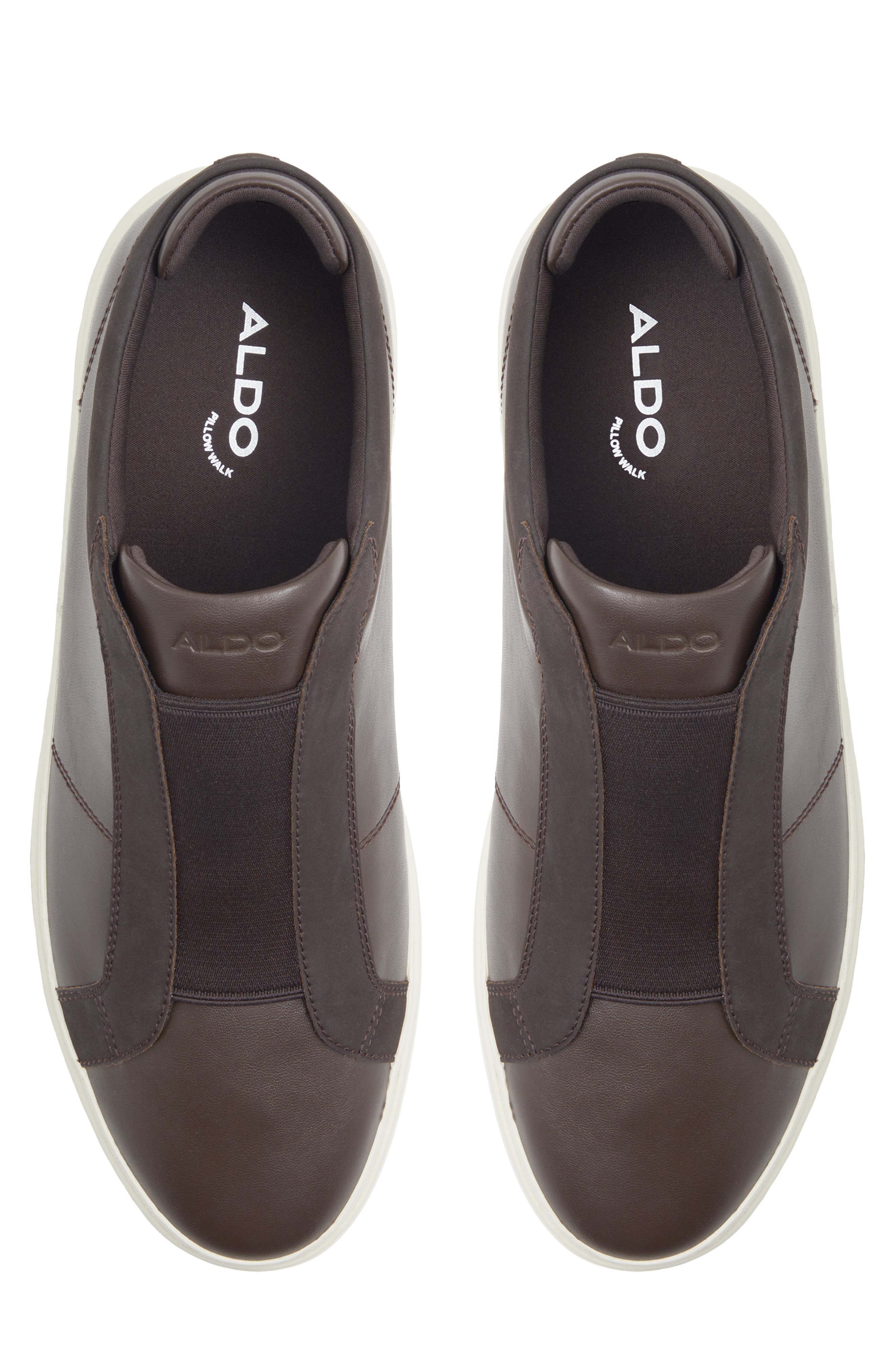 Aros Slip-On Sneaker, Alternate, color, DARK BROWN