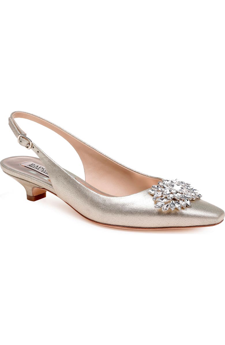 Badgley Mischka Collection Badgley Mischka Page Slingback Pump, Main, color,