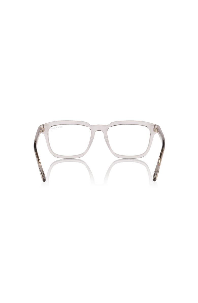 TOM FORD 54mm Rectangle optical glasses, Alternate, color, Grey