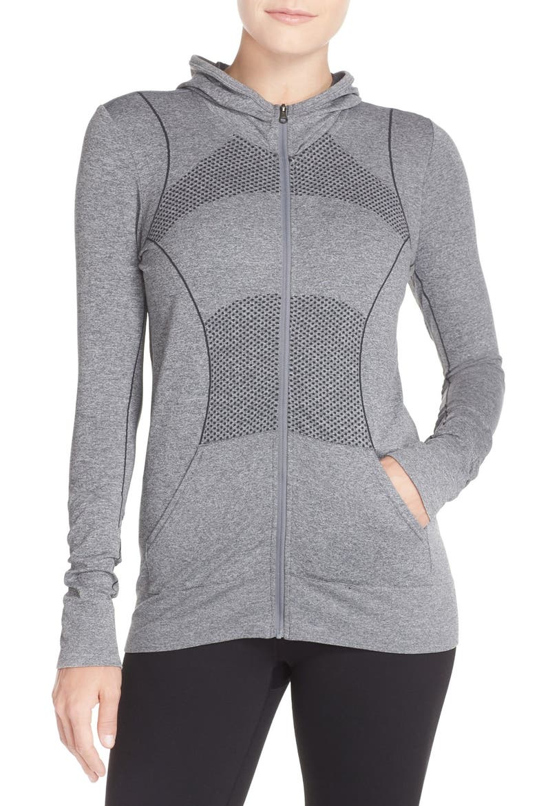 'Dharma' Hooded Jacket, Main, color, GREY GRAPHITE HEATHER