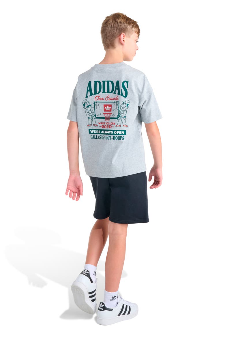 Kids' Backboard Graphic T-Shirt, Alternate, color, GREY HEATHER