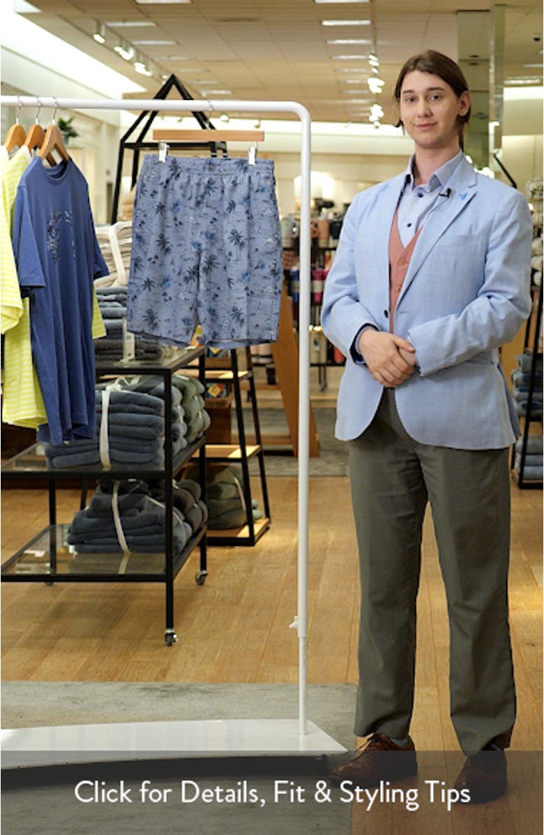 Huntington Beach Views 8-Inch Hybrid Swim Trunks, sales video thumbnail