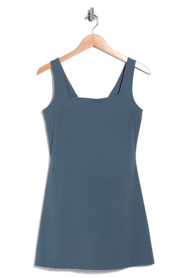 Moveknit Afterglow Dress, Main, color, DARK SLATE