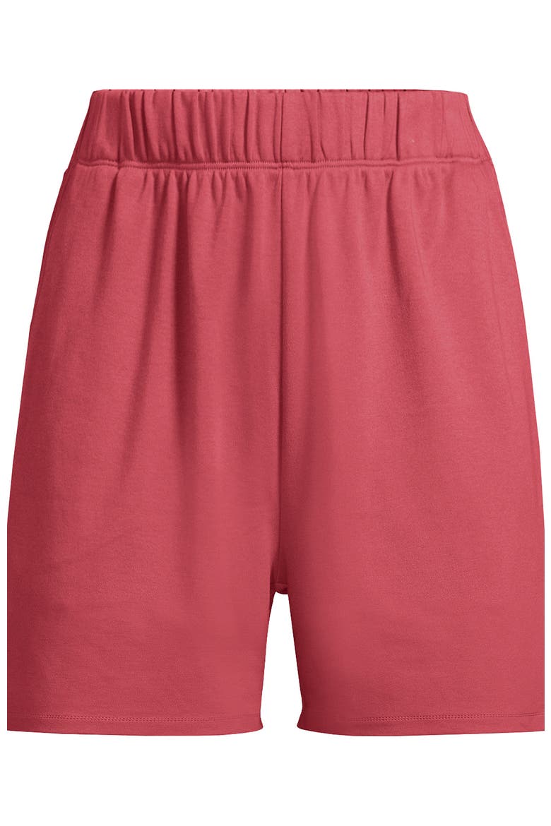 Plus Size  Sport Knit High Rise Shorts, Alternate, color, Soft Mojave Rose