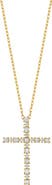 Bony Levy Aviva Diamond Cross Pendant Necklace