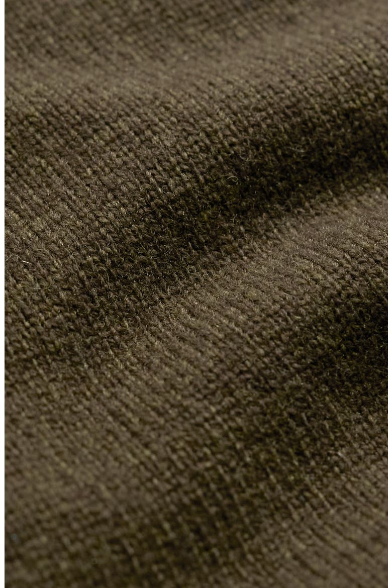 Tern Tide Merino Wool Blend Cardigan, Alternate, color, KNIT MELANGE RICH OLIVE