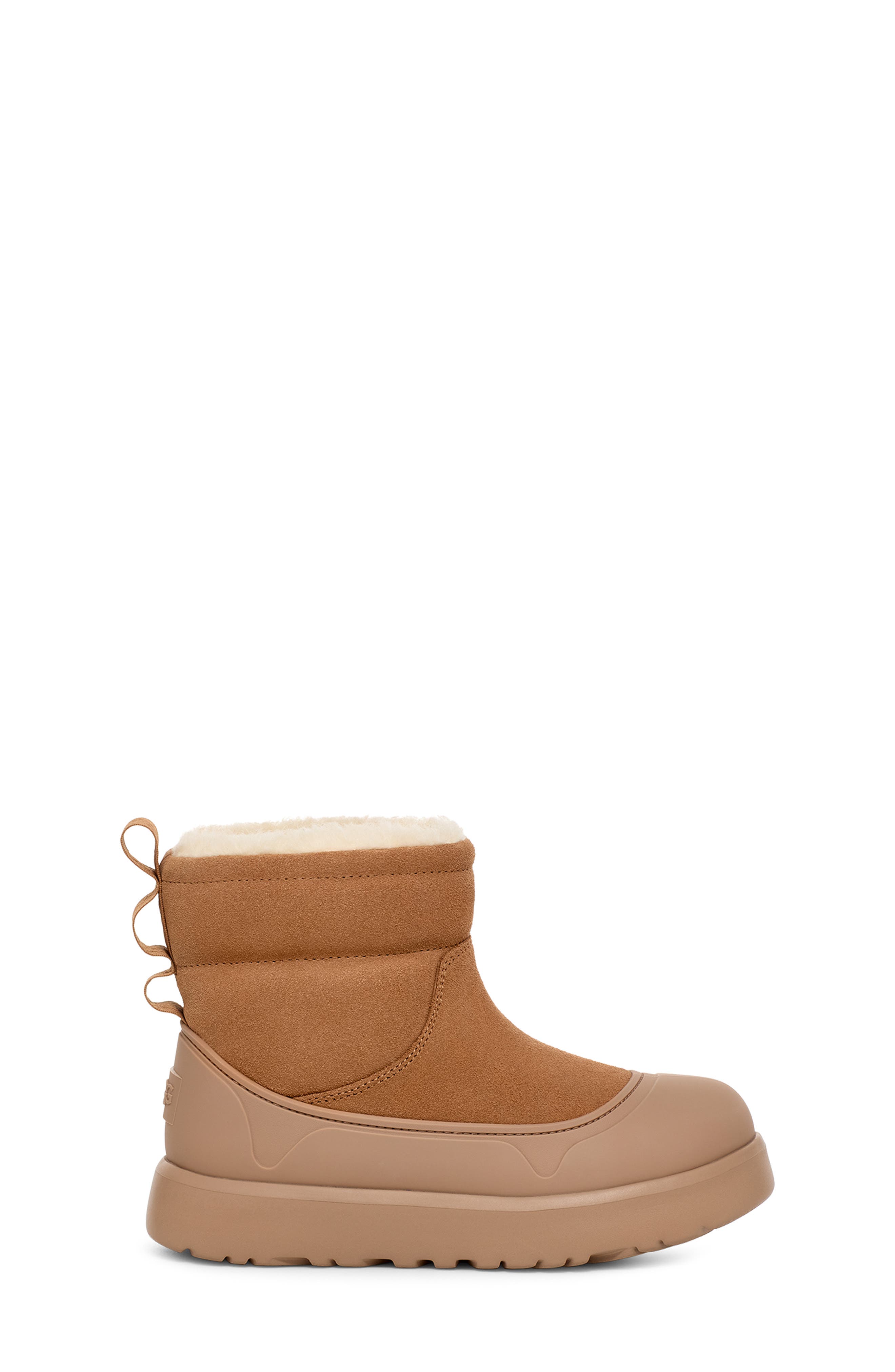 UGG<sup>®</sup> Kids' Classic Mini Mond Waterproof Boot, Alternate, color, Chestnut