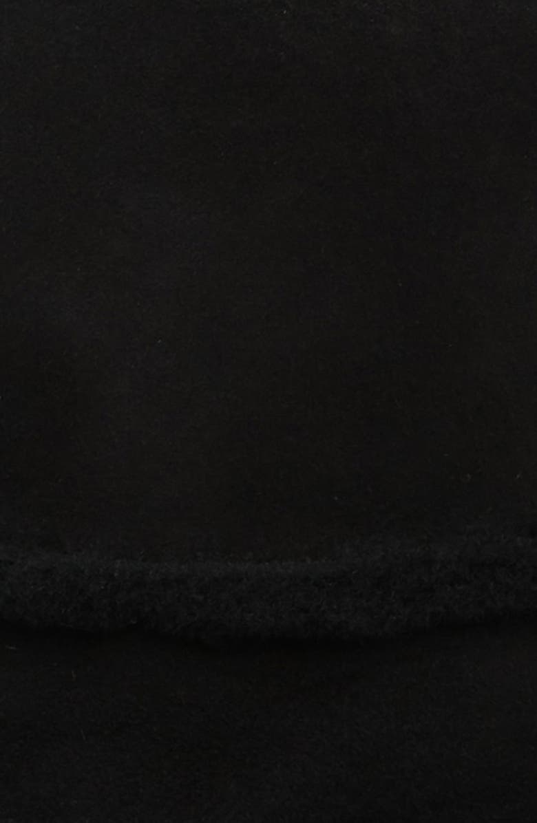 UGG<sup>®</sup> Genuine Shearling & Sheepskin Bucket Hat, Alternate, color, Black