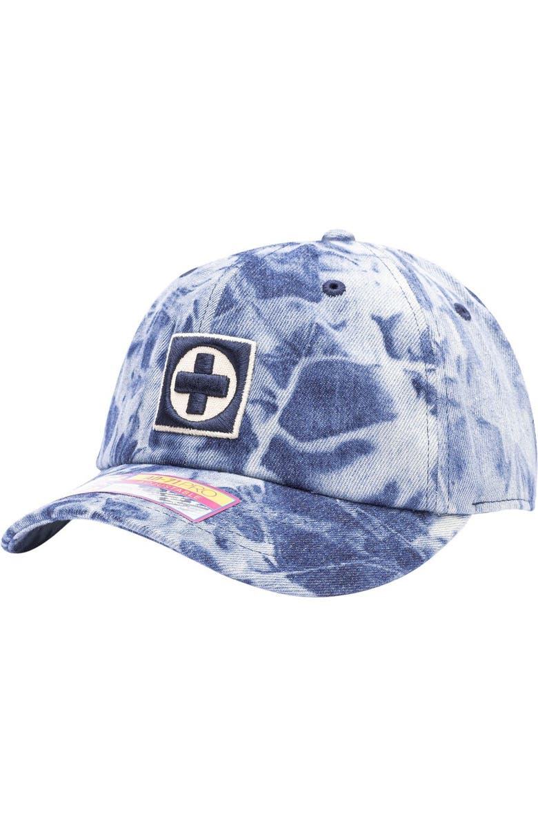 FAN INK Men's Blue Cruz Azul Club Ranch Adjustable Hat, Main, color, 