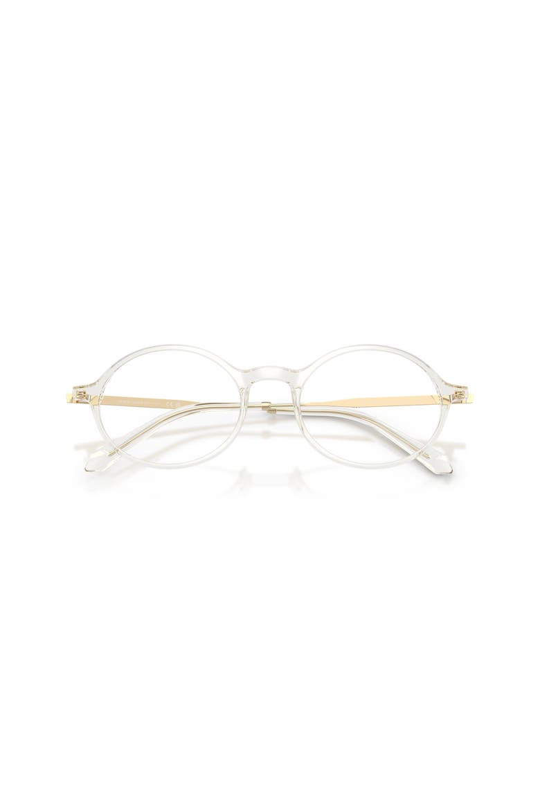 52mm Oval optical glasses, Alternate, color, Yellow