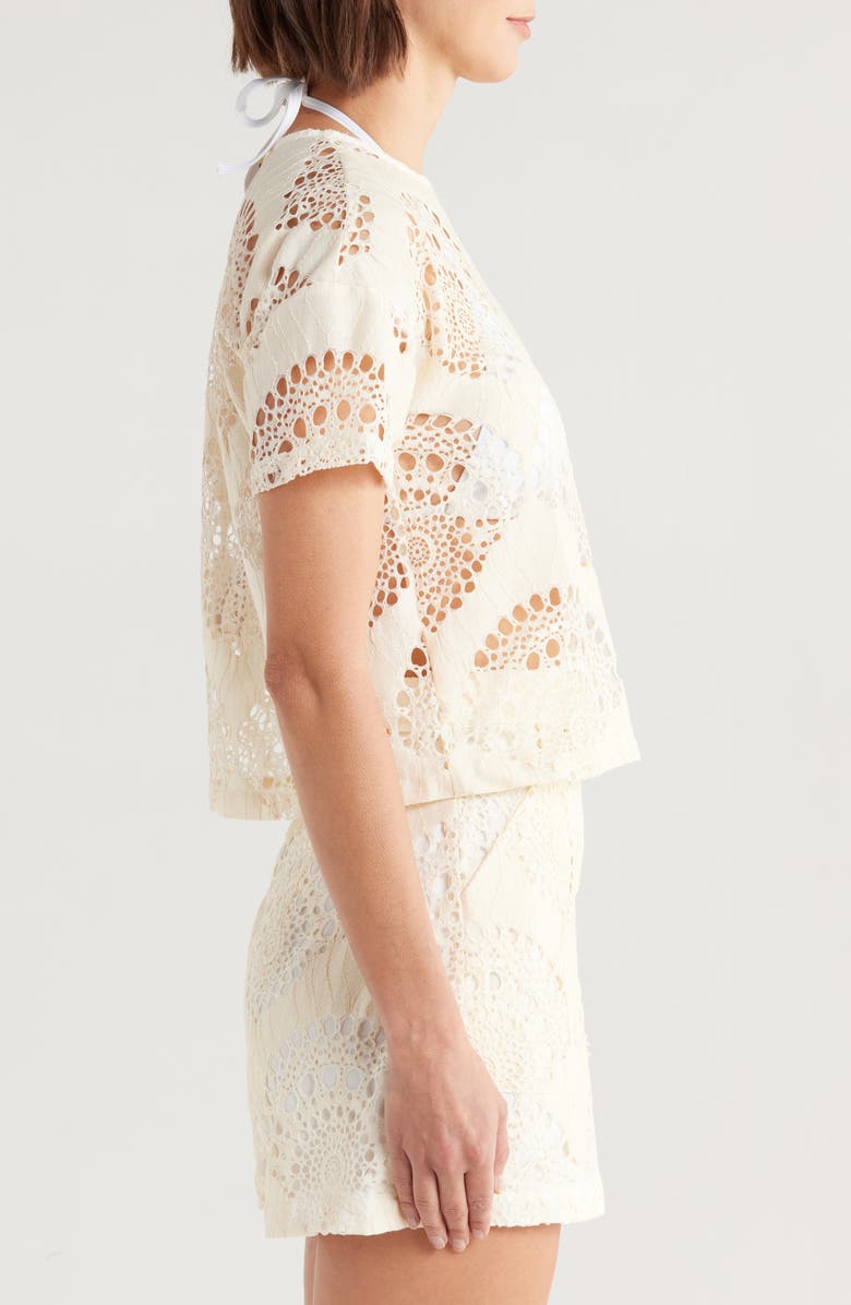 BOAMAR Estelle Eyelet Shirt, Alternate, color, Vaiselle