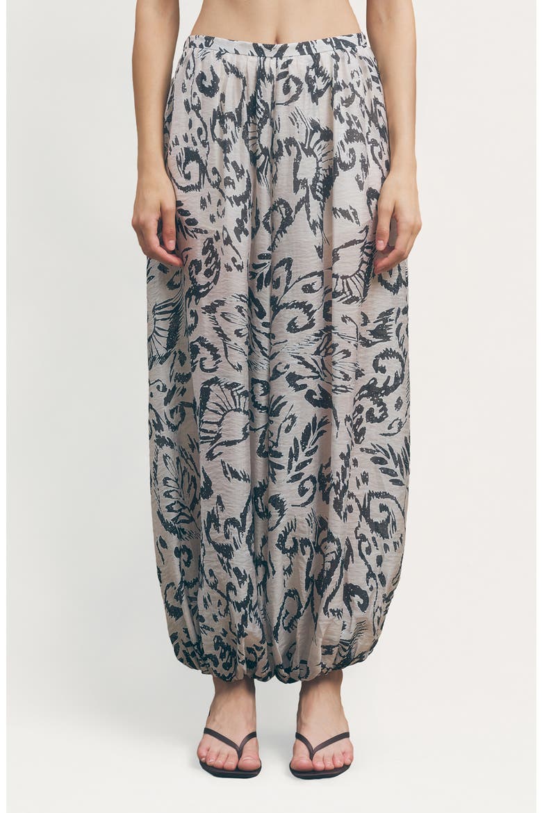Talia Balloon Pants, Main, color, MONARCH PRINT