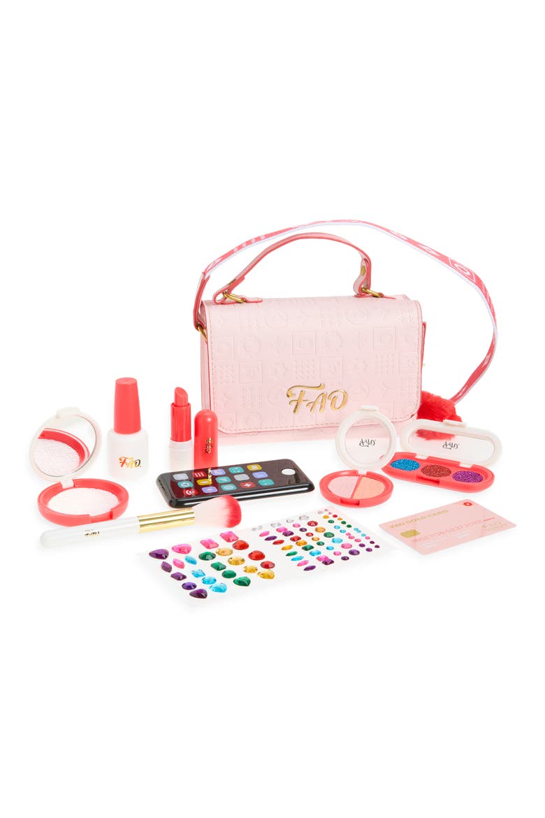 Glamour Purse Set, Main, color, LIGHT/ PASTEL PINK