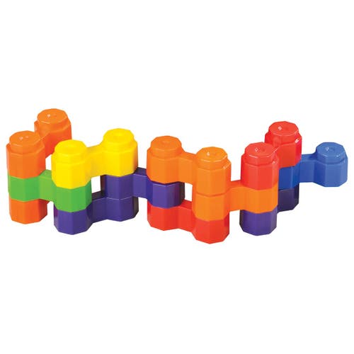 Kaplan Early Learning Company Jumbo Double Octagon Builders In Multi