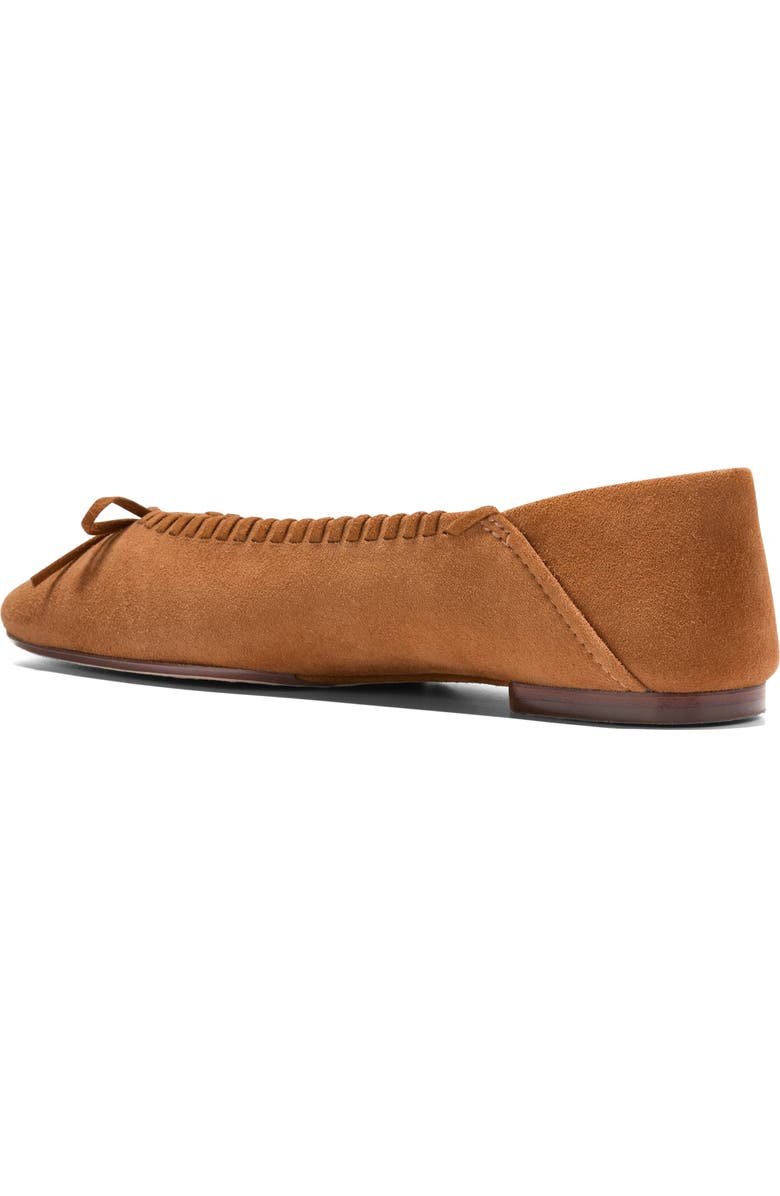 Cole Haan Jaya Travel Ballet Flat, Alternate, color, Tobacco Suede