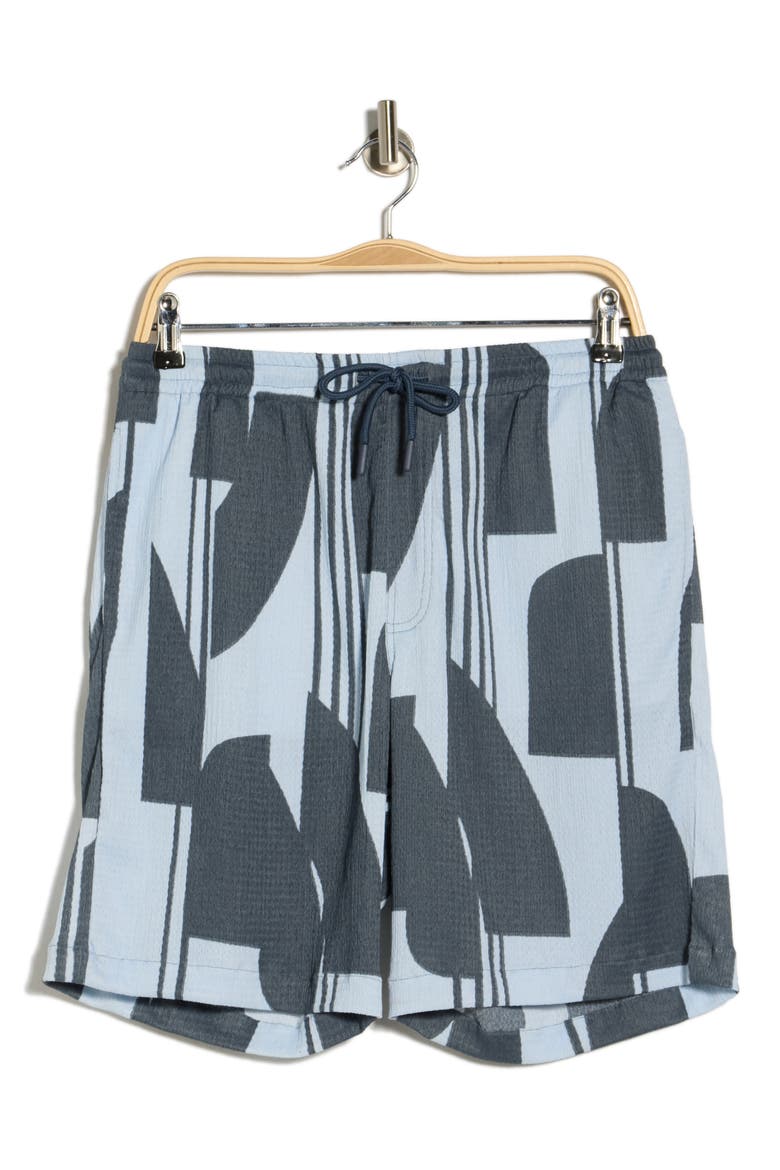 Drawstring Shorts, Alternate, color, BLUE FINCH