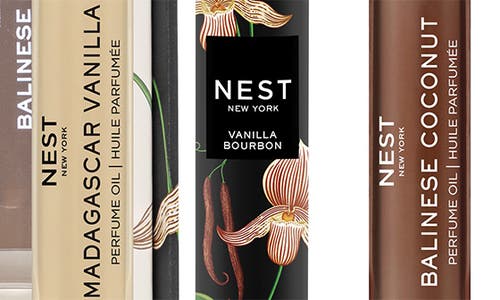 Nest New York Born To Travel Eau De Parfum Oil Rollerball Trio $102 Value In Transparent