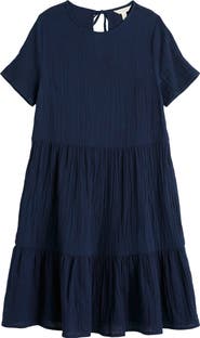 Seasalt Cornwall Pebble Comb Organic Cotton Double Gauze Dress