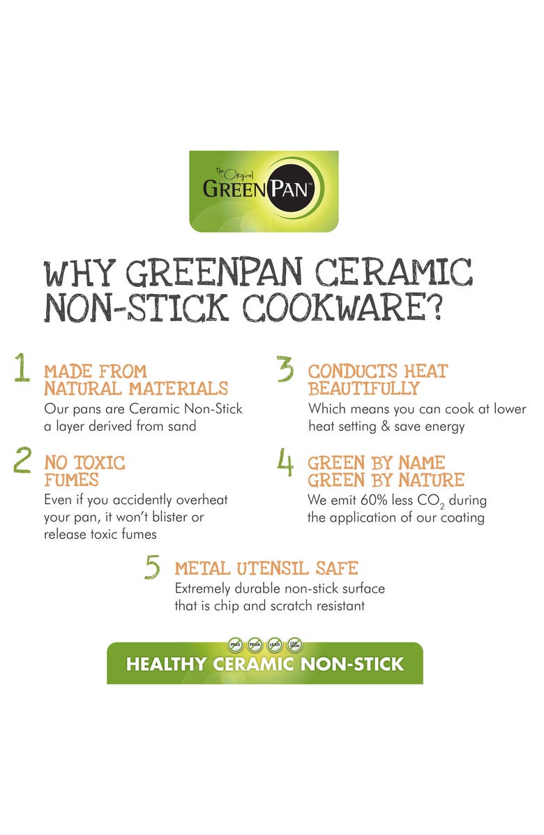 GreenPan Valencia Pro 11-Piece Anodized Aluminum Ceramic Nonstick Cookware Set, Alternate, color, 