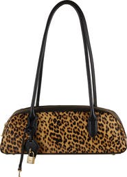 Sam Edelman Medium Nori Genuine Calf Hair Bowler Satchel